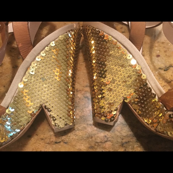 Moschino Runway Collection Sequin Wedge - Picture 5 of 8